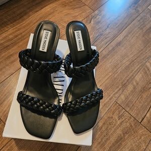 Steve Madden black heels size 11